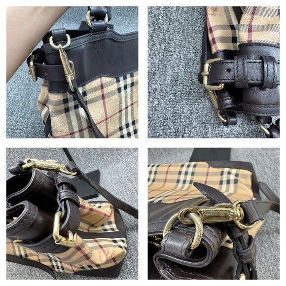 Burberry Leather Hand Bag 475-073125 - Picture 9 of 14